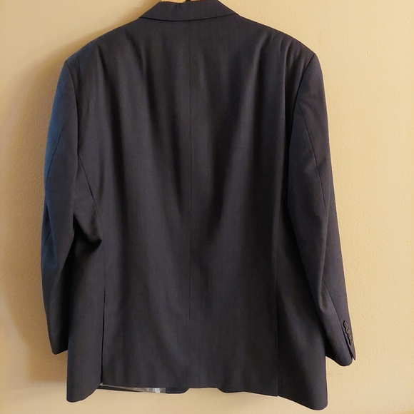 Calvin klein gray wool mens blazer. Size 48R - Picture 2 of 7